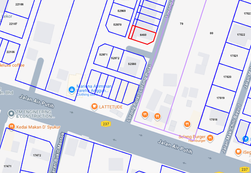 RUMAH TERES (CORNER LOT) UNTUK DIJUAL DI NO 6460, LORONG PULAI 1, BATU 2, JALAN AIR PUTIH, KEMAMAN, TERENGGANU