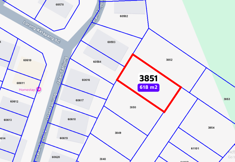 TANAH PERUMAHAN LOT KE-5 UNTUK DIJUAL DI JALAN TANJUNG 4, TAMAN DESA DARUL IMAN, BUKIT KUANG, KEMAMAN, TERENGGANU