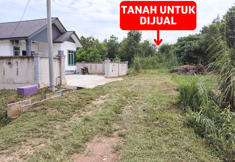 TANAH PERUMAHAN LOT KE-5 UNTUK DIJUAL DI JALAN TANJUNG 4, TAMAN DESA DARUL IMAN, BUKIT KUANG, KEMAMAN, TERENGGANU