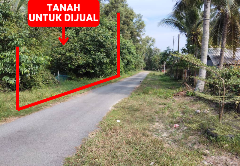 2 LOT TANAH PERUMAHAN UNTUK DIJUAL DI MERAGA BERIS, KIJAL, KEMAMAN, TERENGGANU