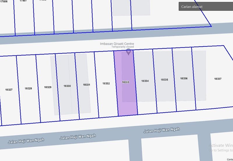 RUMAH TEREB 2 TINGKAT UNTUK DIJUAL DI PT 15509, TAMAN CHUKAI INDAH 2, JALAN HAJI WAN NGAH, CHUKAI, KEMAMAN, TERENGGANU