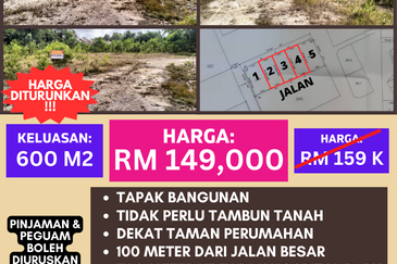 3 LOT TANAH PERUMAHAN UNTUK DIJUAL DI 200 METER DARI TRAFFIC LIGHT BERIS MERAGA KE TITIAN BERAYUN, KIJAL, KEMAMAN, TERENGGANU