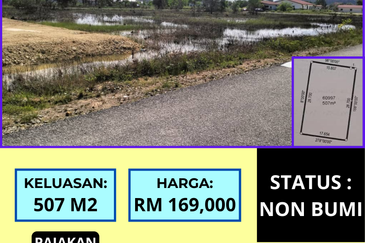 TANAH LOT PERUMAHAN UNTUK DIJUAL DI KAMPUNG PAYA BERENJUT, KEMAMAN, TERENGGANU