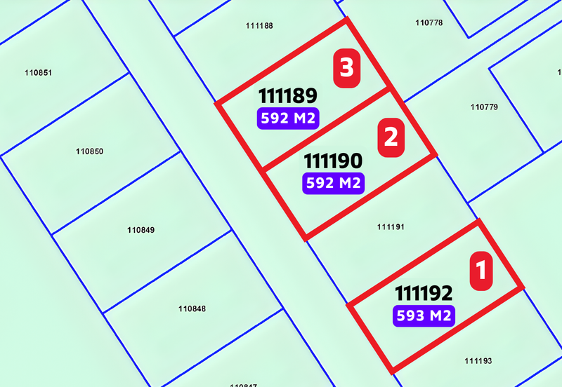 3 LOT TANAH PERUMAHAN UNTUK DIJUAL KAMPUNG PADANG PULUT, DUNGUN, TERENGGANU