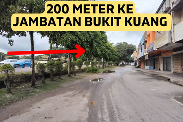 BANGUNA  KEDAI 2 TINGKAT UNTUK DIJUAL DI JALAN CHUKAI KE KSB, BAKAU TINGGI, KEMAMAN, TERENGGANU