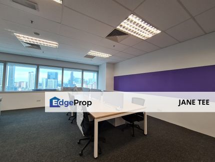 Strata Office 1,035 sqft Fitted Office for Rent, Kuala Lumpur, Bangsar