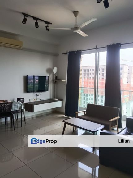 Megah Ria D Carlton 1 bedrooms Fully Furnished City view , Johor, Masai
