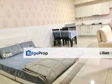 Tampoi Greenfield Regency Studio FullyFurnished city view , Johor, Tampoi