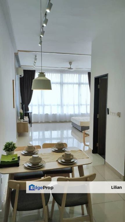 Johor Bahru Twin Tower Residence Studio Fully Furnished City view , Johor, Johor Bahru