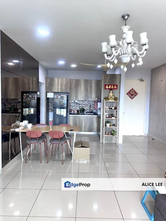 Bayu Sentul Condominium Corner Unit Partially Furnished for Rent, Kuala Lumpur, Sentul