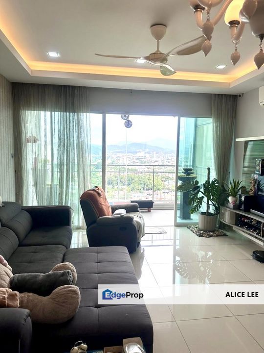 Bayu Sentul Condominium Corner Unit Partially Furnished for Rent, Kuala Lumpur, Sentul