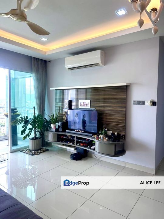 Bayu Sentul Condominium Corner Unit Partially Furnished for Rent, Kuala Lumpur, Sentul