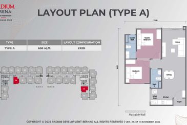 Freehold,2-3bed,Free Kitchen Kabinet ,Aircond , Water Heater & Legal fees,0% deposit,below market pz