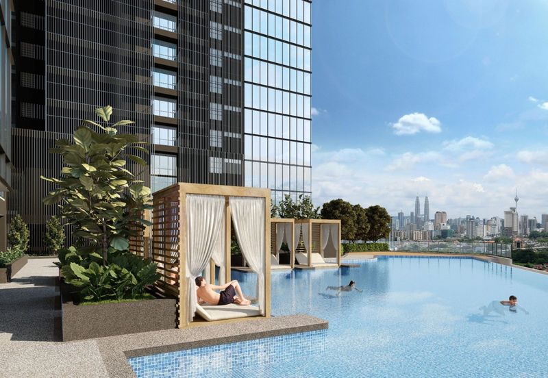 Freehold,Low Dense,Klcc View, Free furnished & legal, shuttle to MRT Price from 350k 