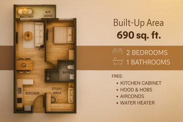 Freehold,Low Dense,Klcc View, Free furnished & legal, shuttle to MRT Price from 350k 
