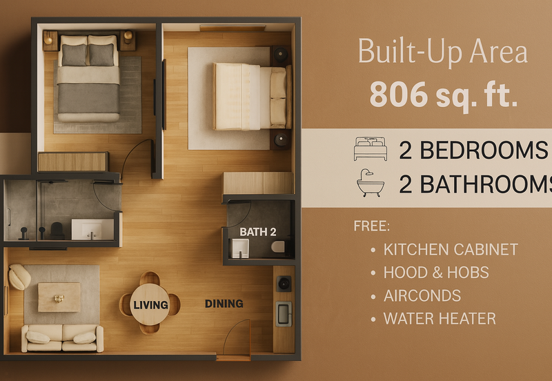 Freehold,Low Dense,Klcc View, Free furnished & legal, shuttle to MRT Price from 350k 