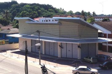 CORNER 1 Storey Commercial Building Ujong Pasir Melaka For Sale Melaka Tengah City Center