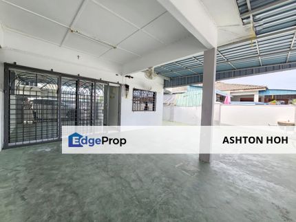 EXTENDED END LOT EXTRA LAND Single Storey Terrace House Taman Malim Jaya For Sale Merdeka Permai Bachang Melaka Baru, Melaka, Melaka Tengah