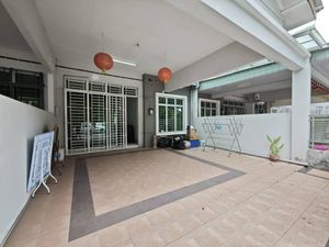 PARTIALLY FURNISHED Single Storey Terrace House Taman Krubong Jaya For ...