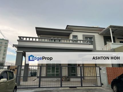 GATED GUARDED End Lot Double Storey Semi-D House in Taman Limbongan Jaya, Melaka, Melaka Tengah