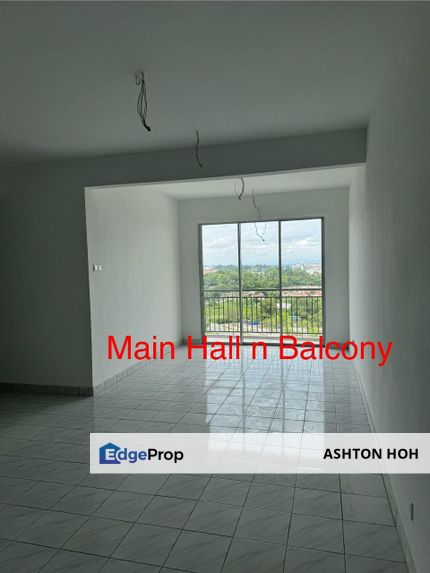 New Bare Unit Corner 3-bed Residensi Seri Serindit Apartment Semabok Bukit Serindit, Melaka, Bukit Serindit