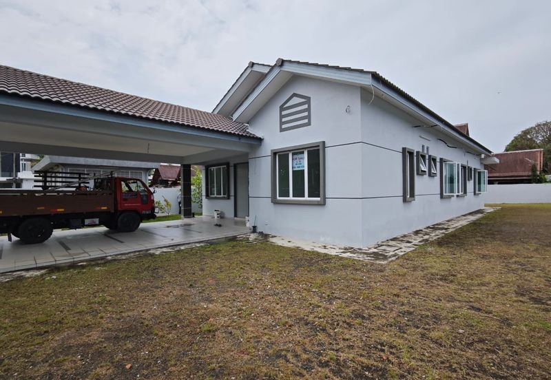 BIG LAND 4-bed 1 Storey Banglo in Permatang Pasir Alai
