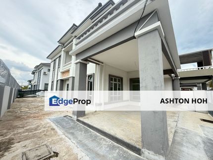 GATED GUARDED 4+1-bed End Lot Double 2 Storey Semi-D House Taman Limbongan Jaya Kota Syahbandar , Melaka, Melaka Tengah
