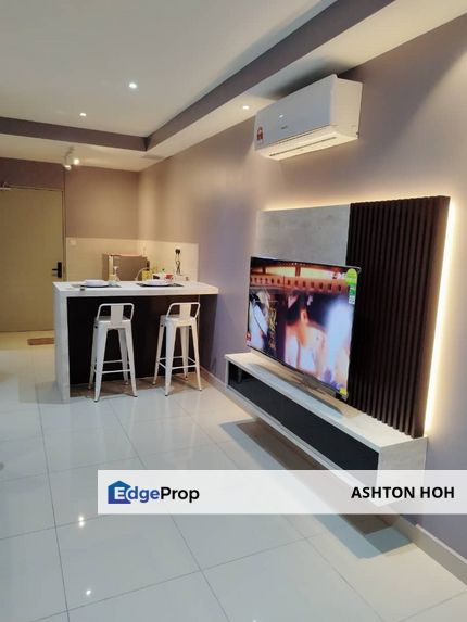 WELL RENOVATED & Furnished Studio Bali Residence Condo with Sea View in Kota Syahbandar, Melaka, Melaka Tengah