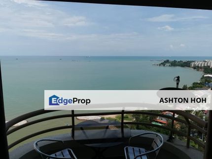 NICE VIEW Freehold 3-bed Ocean Palm Condo with Seaview in Klebang, Melaka, Klebang