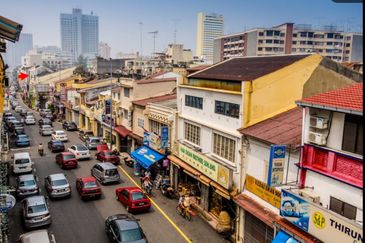 RARE Ground Floor Shop in Jalan Bunga Raya near Kampung Jawa Tourist Spot Jonker Street
