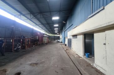 BIG AREA Detached Factory Warehouse Kawasan Perindustrian Masjid Tanah Industrial 