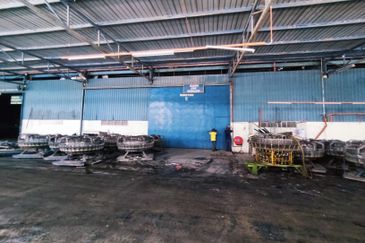 BIG AREA Detached Factory Warehouse Kawasan Perindustrian Masjid Tanah Industrial 