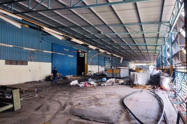 BIG AREA Detached Factory Warehouse Kawasan Perindustrian Masjid Tanah Industrial 