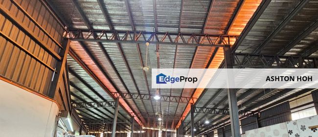 FACING MAIN ROAD Detach 1 Storey Single Storey Warehouse Krubong Industrial Park, Melaka, Melaka Tengah