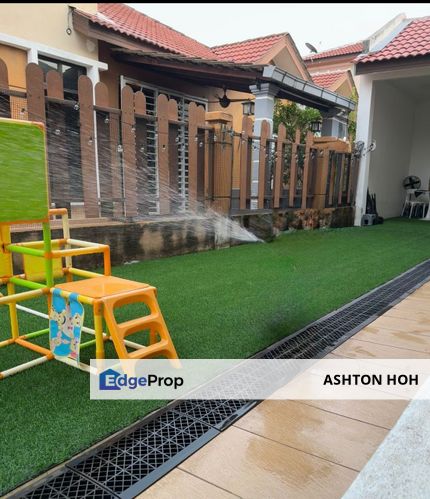 RENOVATED Bumi Freehold 4-bed 1 Storey Single Storey Semi-D House in Taman Saujana Indah Bukit Katil, Melaka, Bukit Katil