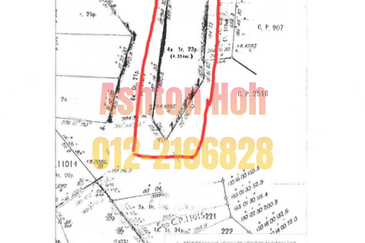 4 acres FREEHOLD Agricultural Land in Bukit Lintang Ayer Molek