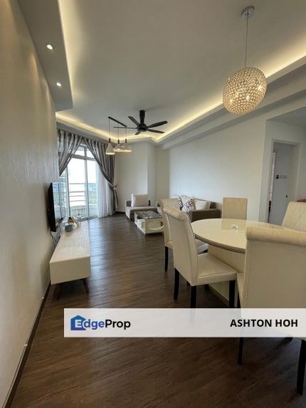 WELL MAINTAINED Freehold 2-bed Seaview Ocean Palms Condo in Klebang, Melaka, Klebang