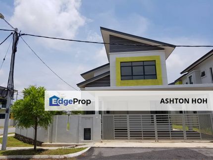 VALUE BUY! Corner Freehold 5 Rooms Double Storey Bungalow Taman Satu Krubong Samarinda, Melaka, Krubong