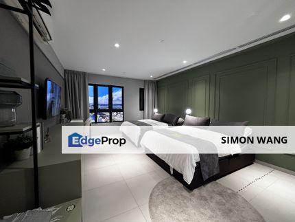 Ciq & Rts walk 600meter, STUDIO only RM530K, FULLY FURNISH & 4& Min GRR, Johor, Johor Bahru