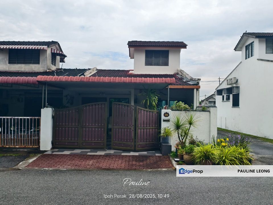 Single storey gunung rapat end lot, Perak, Kinta
