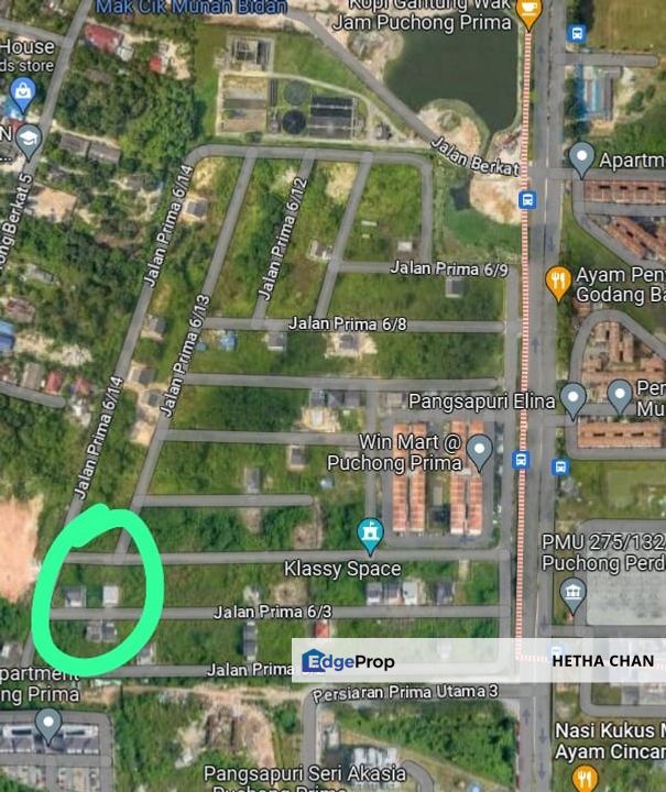 Taman Puchong Prima Bungalow Land Corner For Sale, Selangor, Puchong
