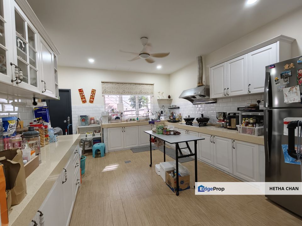 Taman Sering Ukay Two Storey Terrace House For Sale Fully Extended Kitchen Backyard, Selangor, Ampang