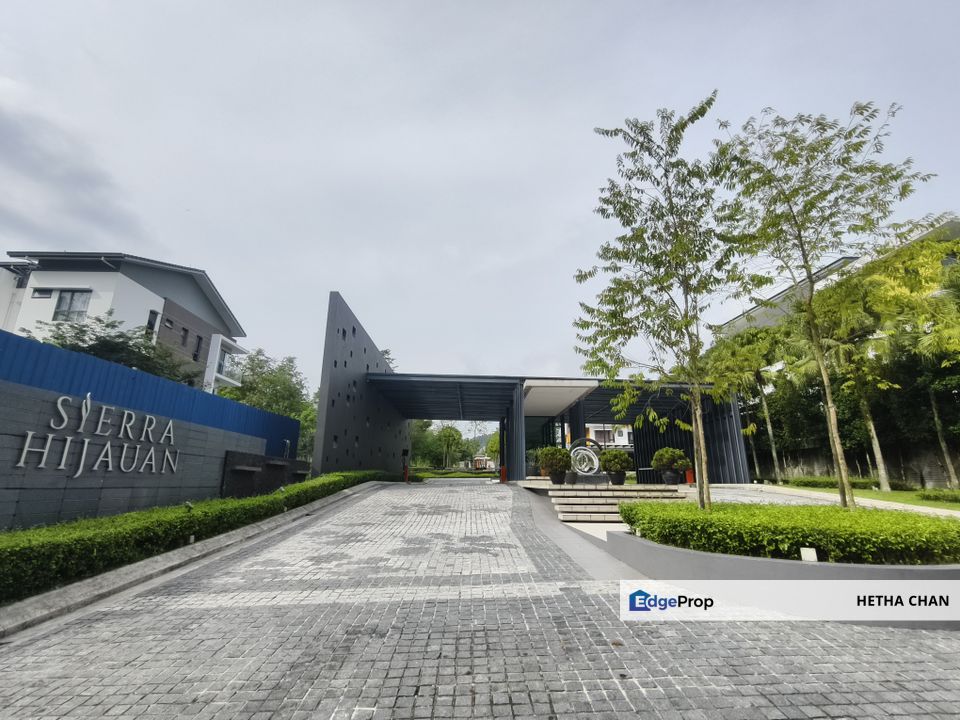 Sierra Hijauan Ampang Two Storey Link Villa For Sale End Lot Unit, Selangor, Ampang