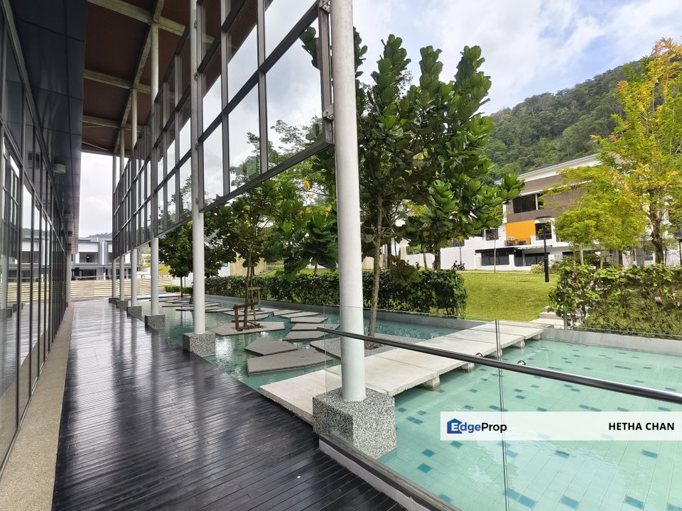 Sierra Hijauan Ampang Two Storey Link Villa For Sale End Lot Unit, Selangor, Ampang