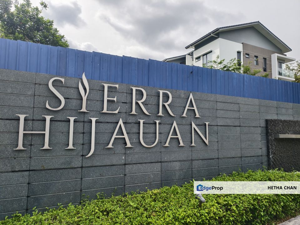 Sierra Hijauan Ampang Two Storey Link Villa For Sale End Lot Unit, Selangor, Ampang