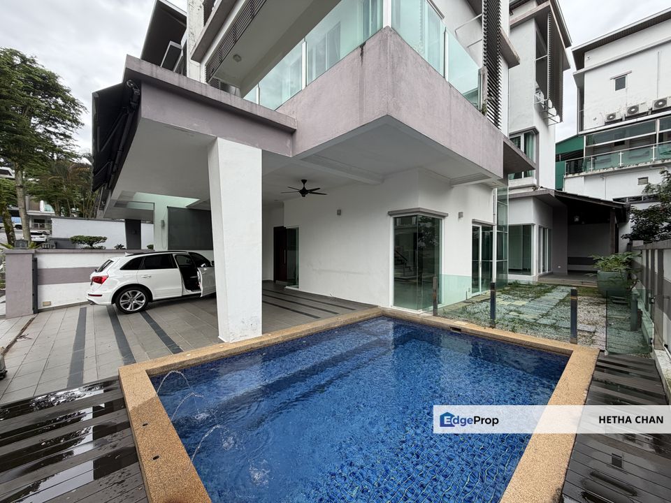 Beverly Heights 3 Storey Semi Detached House For Sale, Selangor, Ampang