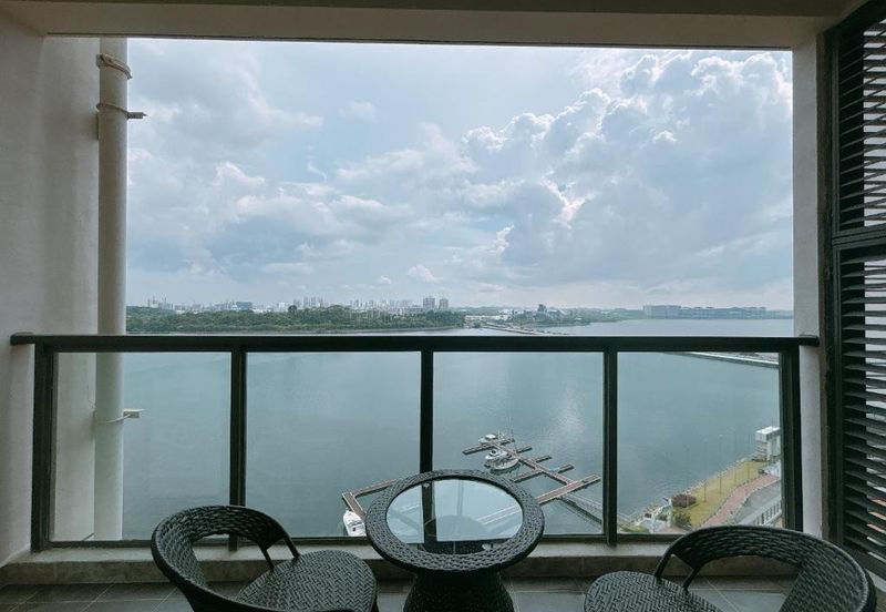 Johor Bahru Luxury Seaview Condo Foreigner Eligible Partially Furnished 3 Beds High Floor Walking Distance To Ciq & Rts