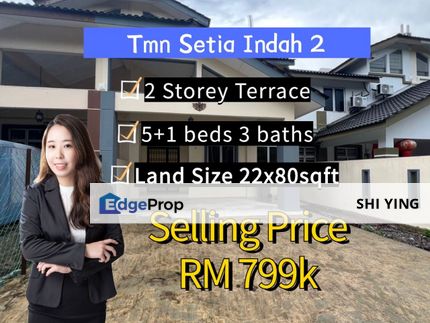 Setia Indah 2  Double Storey Terrace, Johor, Johor Bahru