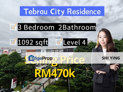 Tebrau City Residence beside Aeon Mall, Johor, Johor Bahru