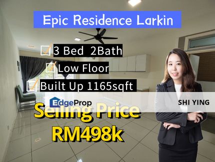 Larkin Area 3room Epic Residence, Johor, Johor Bahru